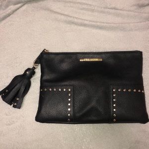 Black and gold clutch